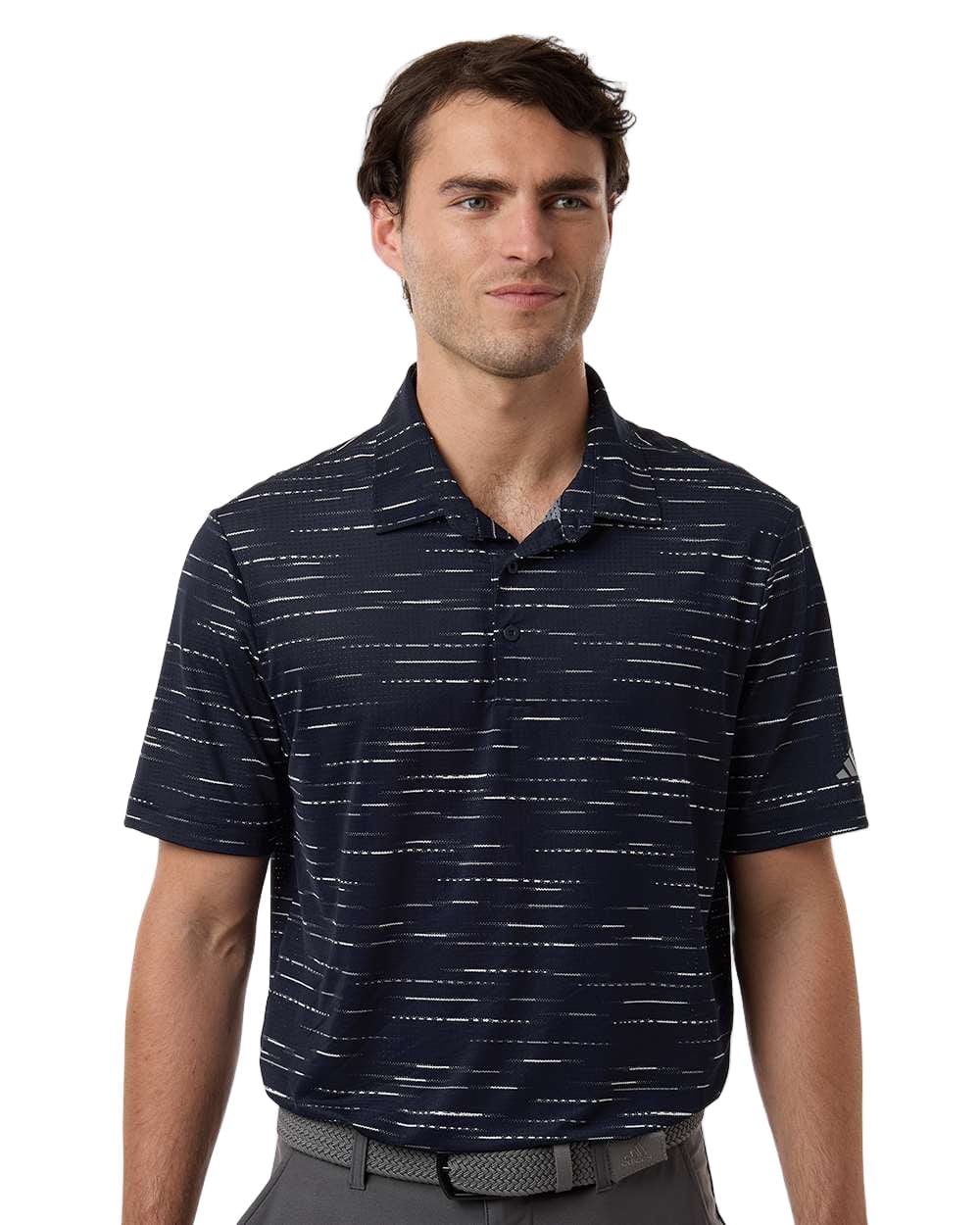 adidas Polos adidas - Men's Ultimate365 Mesh Glimmer Print Polo