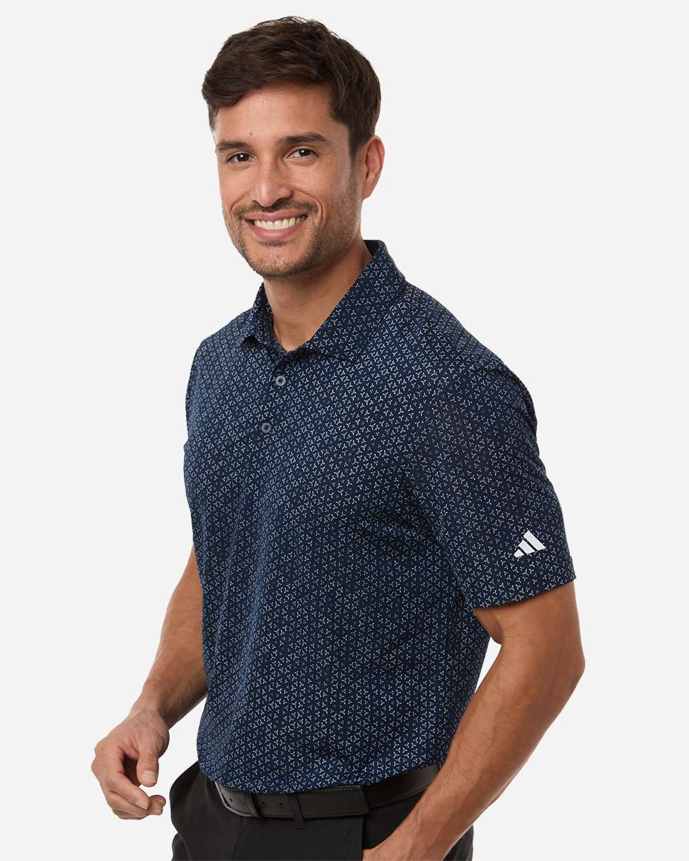 adidas Polos adidas - Men's Ultimate365 Mesh Tango Print Climacool Polo