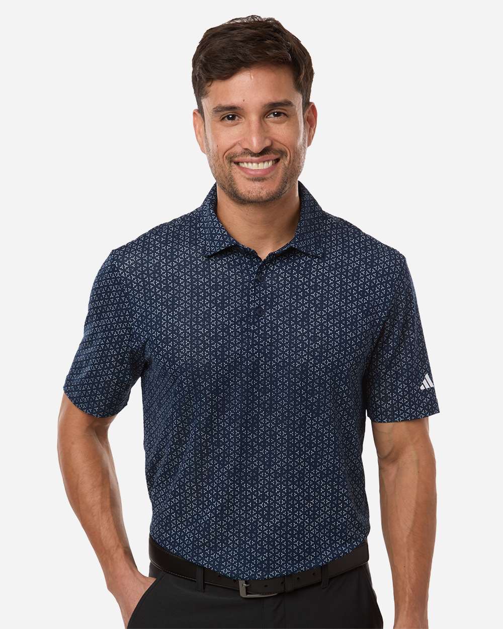 adidas Polos adidas - Men's Ultimate365 Mesh Tango Print Climacool Polo