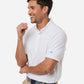 adidas Polos adidas - Men's Ultimate365 Micro Print Polo