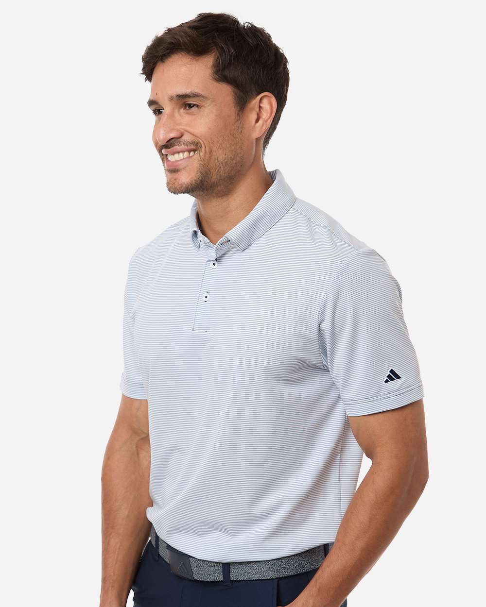 adidas Polos adidas - Men's Ultimate365 Pencil Stripe Climacool Polo
