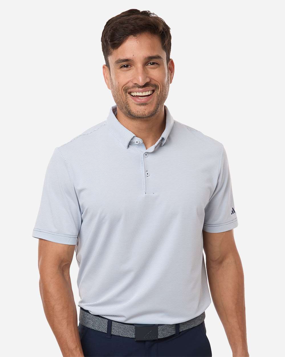 adidas Polos adidas - Men's Ultimate365 Pencil Stripe Climacool Polo