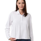 adidas Polos adidas - Women's Beyond Long Sleeve Loose Polo