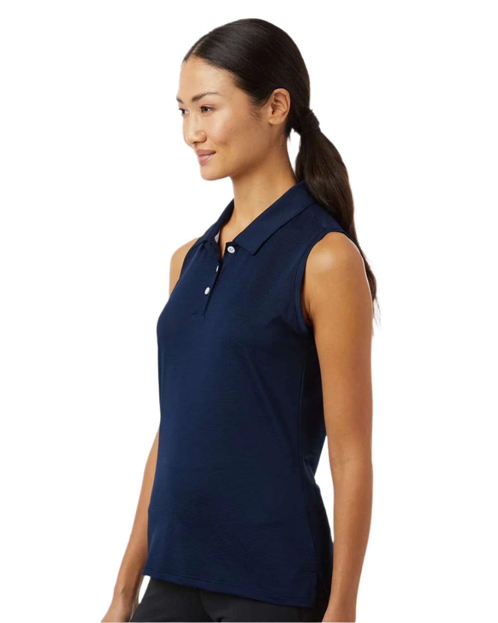 adidas Polos adidas - Women's Ottoman Sleeveless Polo