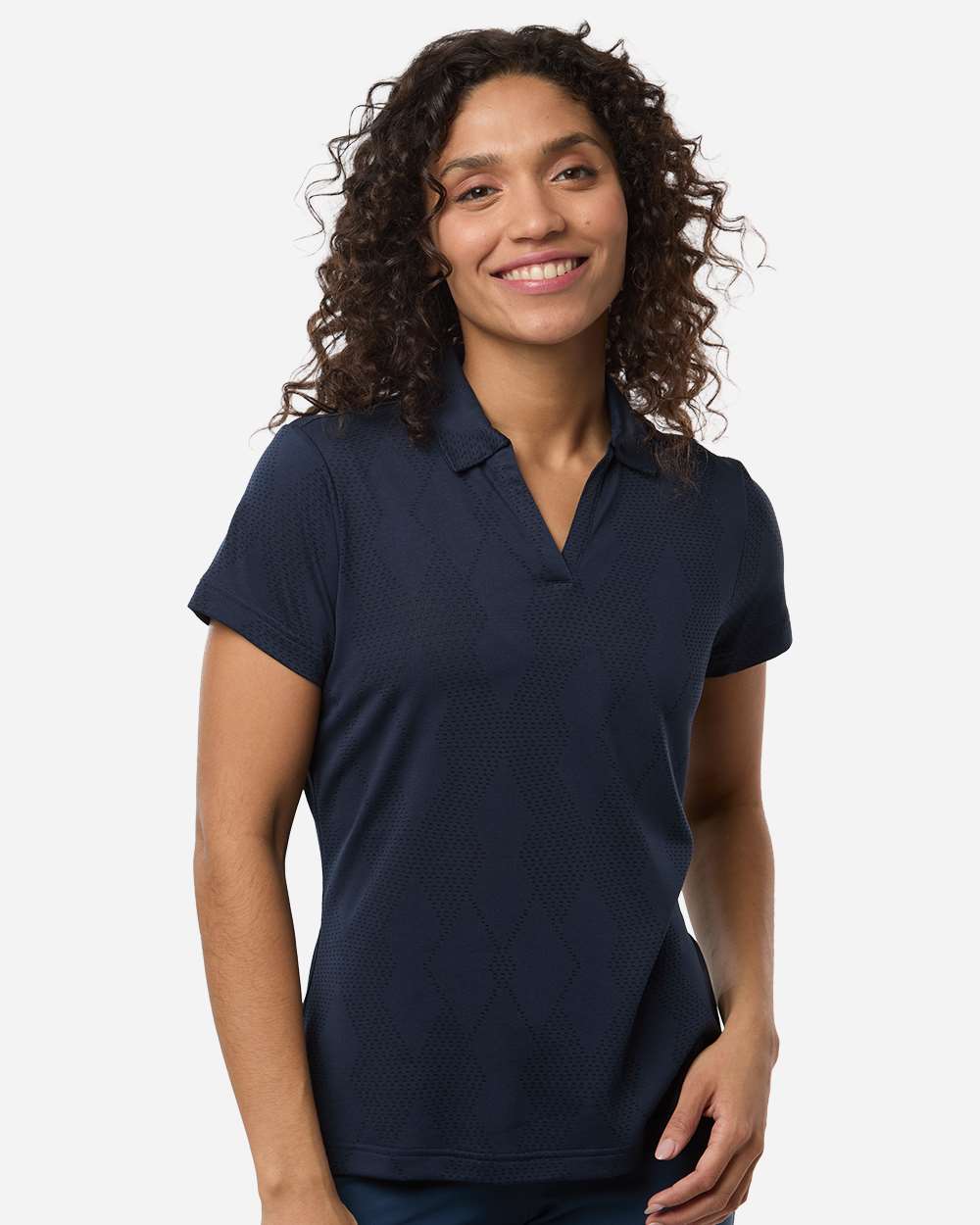 adidas Polos adidas - Women's Textured Jacquard Polo