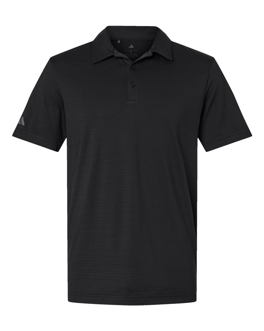 adidas Polos S / Black adidas - Men's Textured Stripe Polo