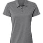 adidas Polos S / Black Melange adidas - Women's Heathered Polo