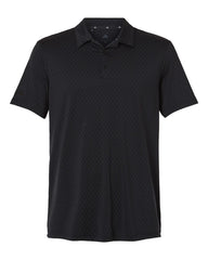 adidas Polos S / Carbon adidas - Men's 4-Way Stretch Printed Polo