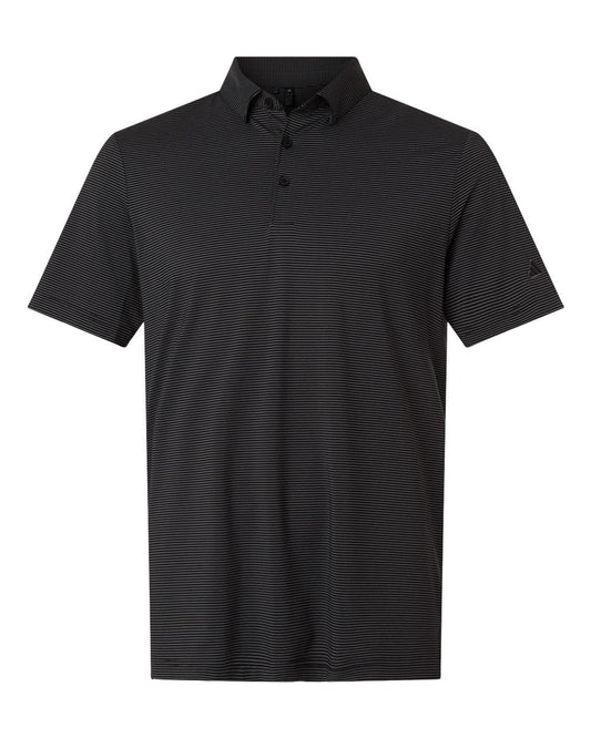 adidas Polos S / Carbon/Black adidas - Men's Ultimate365 Pencil Stripe Climacool Polo