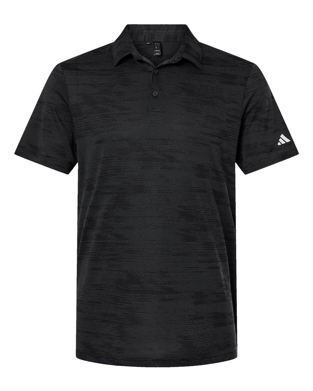 adidas Polos S / Carbon/Black adidas - Men's Ultimate365 Textured Stripe Polo