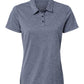 adidas Polos S / Collegiate Navy Melange adidas - Women's Heathered Polo