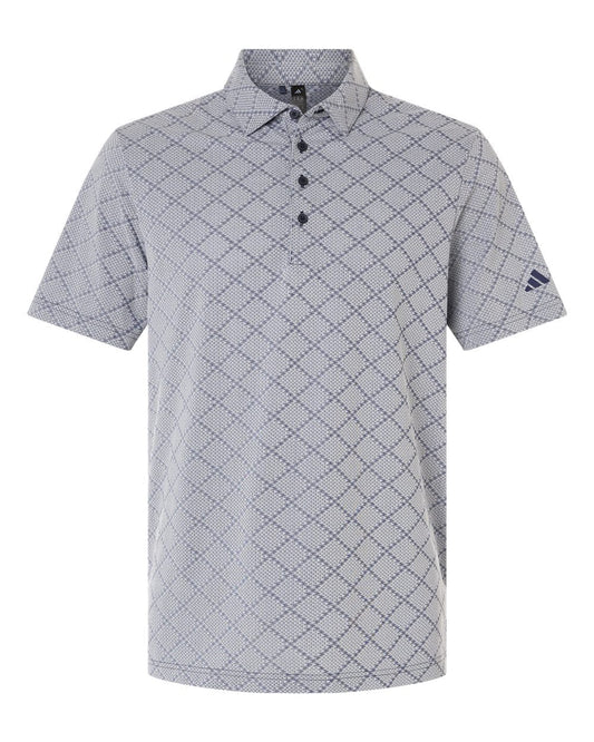 adidas Polos S / Collegiate Navy/White adidas - Men's Ultimate365 Jacquard Polo