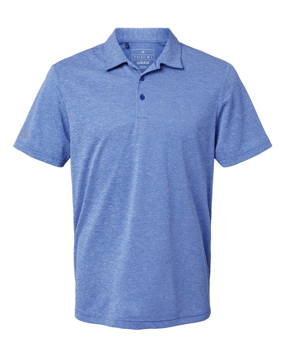 adidas Polos S / Collegiate Royal Melange adidas - Men's Heathered Polo