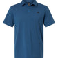 adidas Polos S / Lucid Ray Blue/Black adidas - Men's Performance Textured Polo