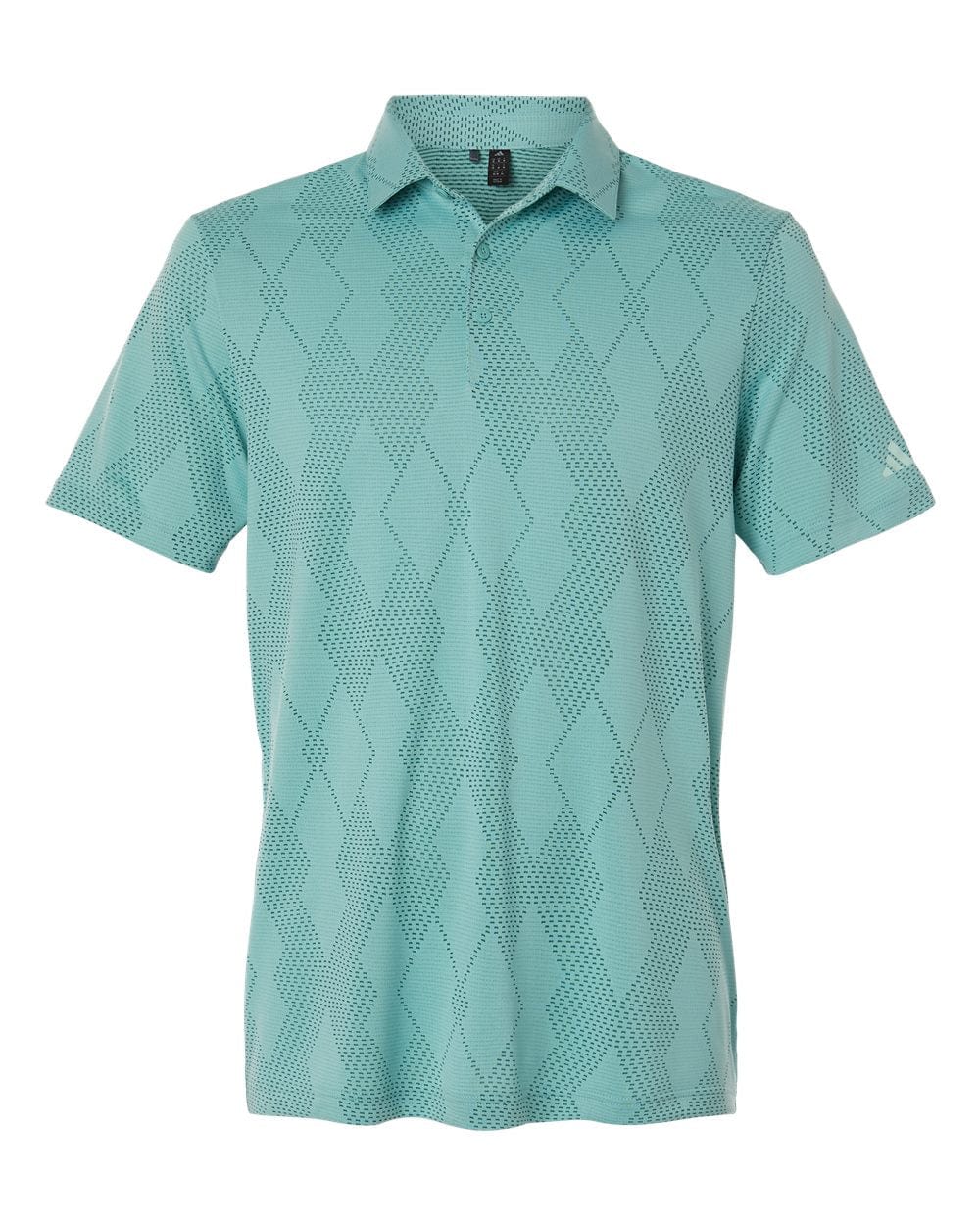 Camisetas M Adidas ULTIMATE365 MICRO TEXTURE POLO - Azul Verdoso
