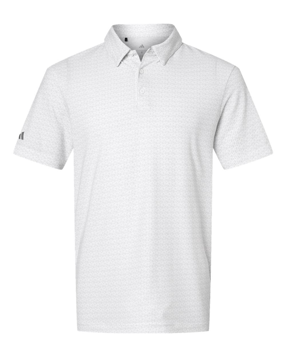 adidas Polos S / White adidas - Men's Printed Blend Polo