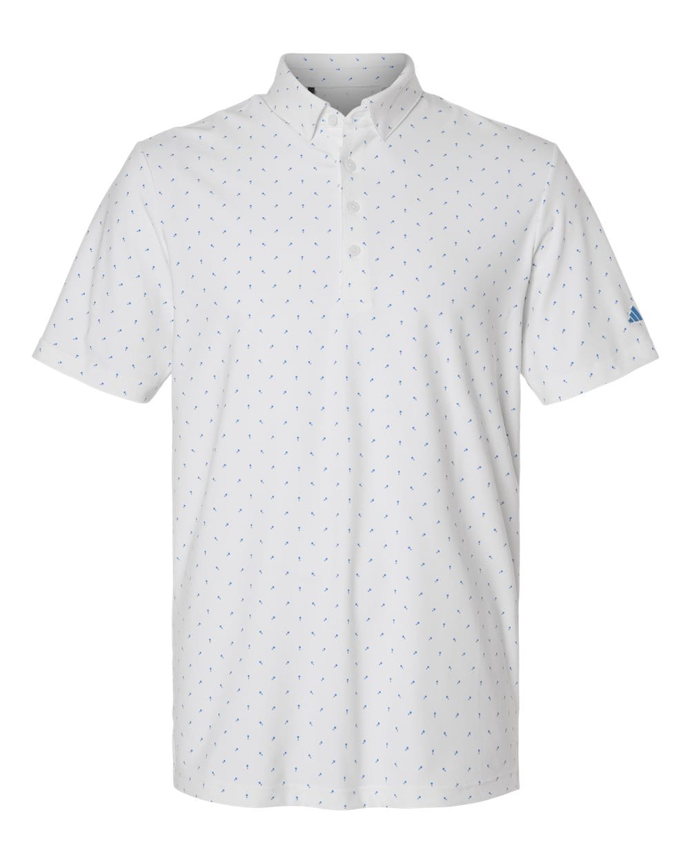 adidas Polos S / White adidas - Men's Ultimate365 Micro Print Polo