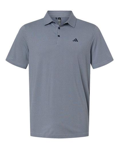 adidas Polos S / White/Collegiate Navy adidas - Men's Performance Textured Polo
