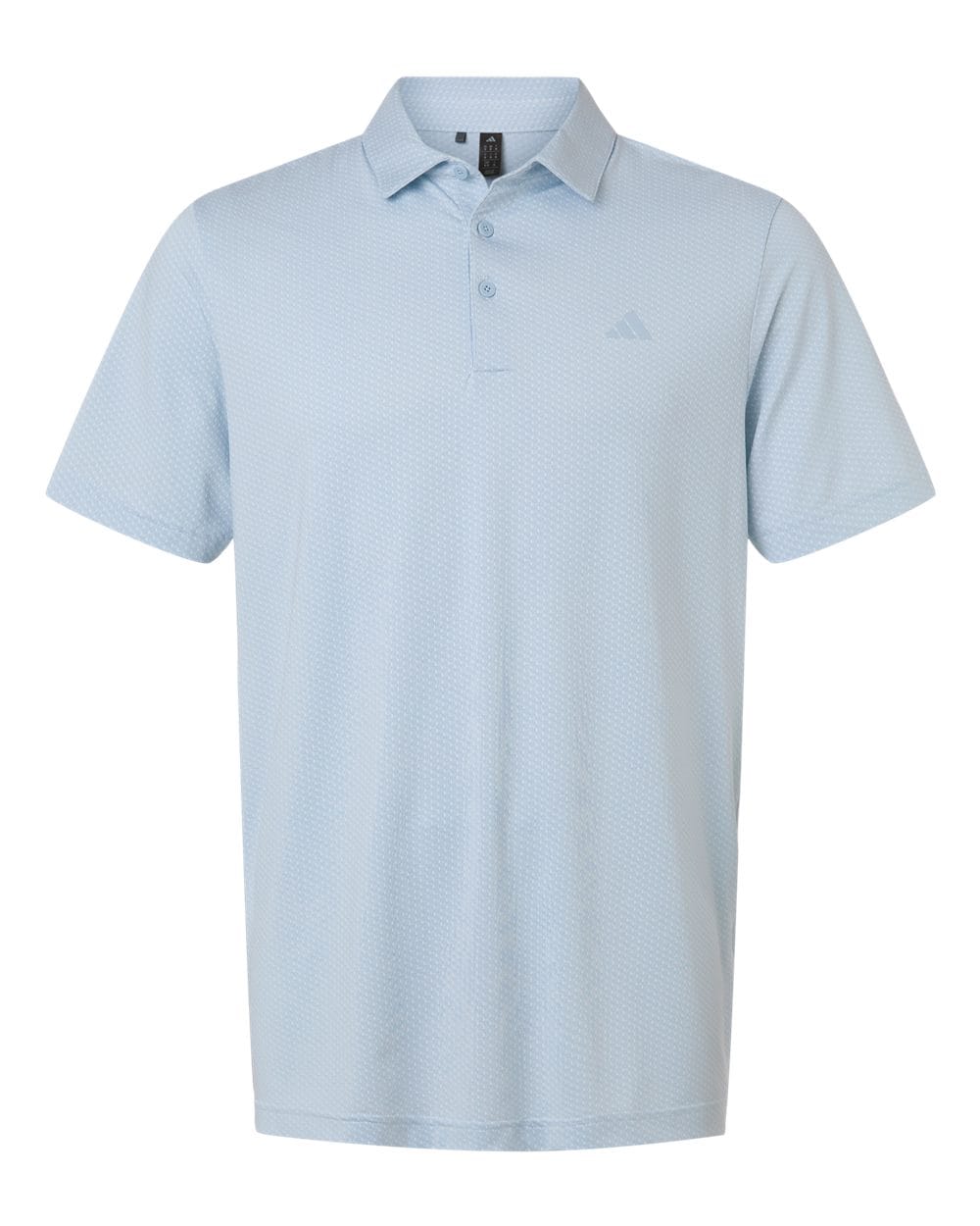 adidas Polos S / White/Crystal Sky adidas - Men's Performance Textured Polo