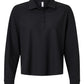adidas Polos XS / Black adidas - Women's Beyond Long Sleeve Loose Polo