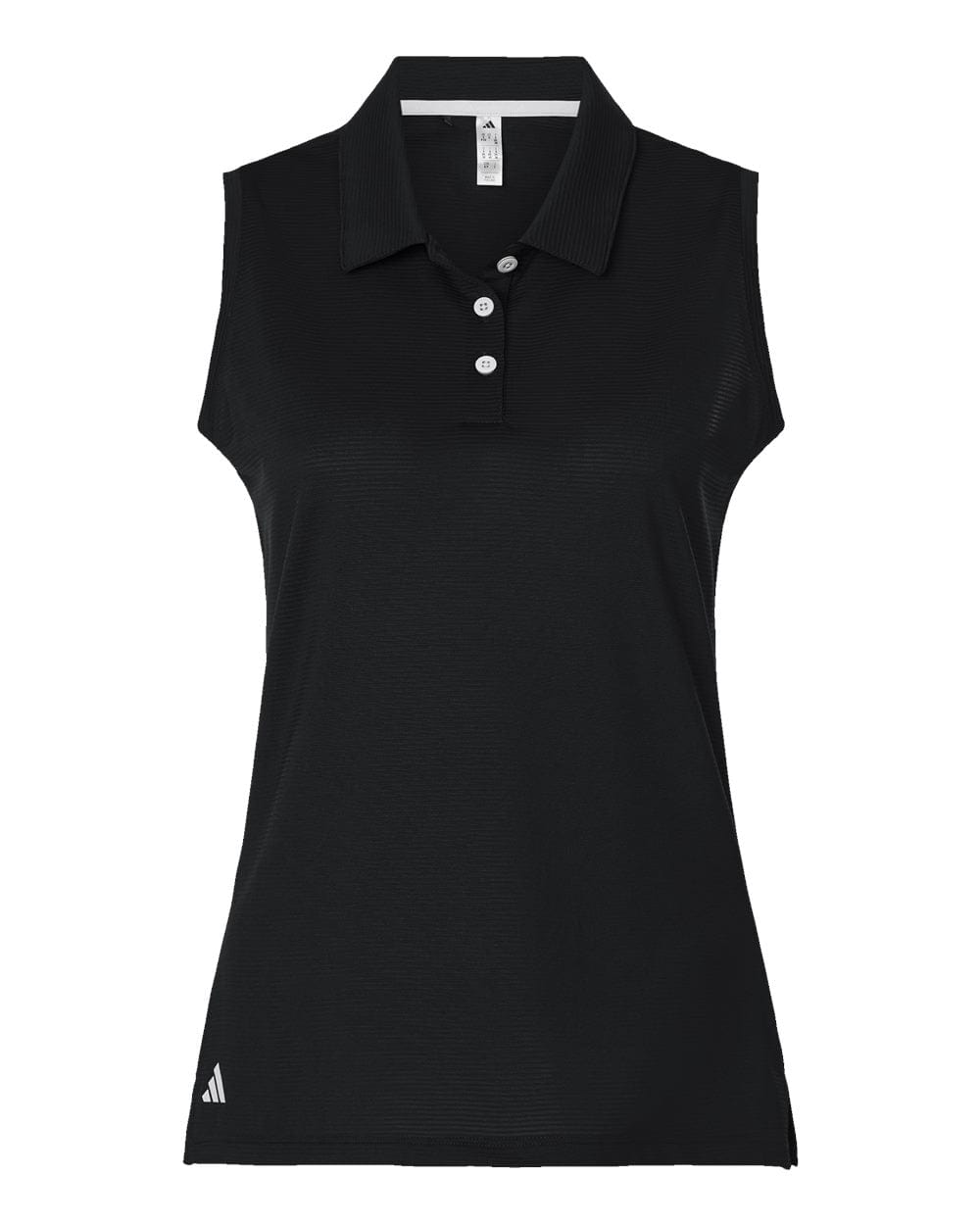 adidas Polos XS / Black adidas - Women's Ottoman Sleeveless Polo