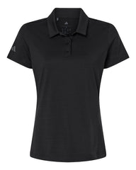 adidas Polos XS / Black adidas - Women's Textured Stripe Polo