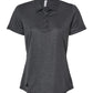 adidas Polos XS / Black Melange adidas - Women's Space Dyed Polo
