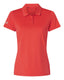 adidas Polos XS / Bright Red adidas - Women's Textured Stripe Polo