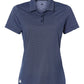 adidas Polos XS / Collegiate Navy adidas - Women's 4-Way Stretch Printed Polo
