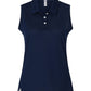adidas Polos XS / Collegiate Navy adidas - Women's Ottoman Sleeveless Polo