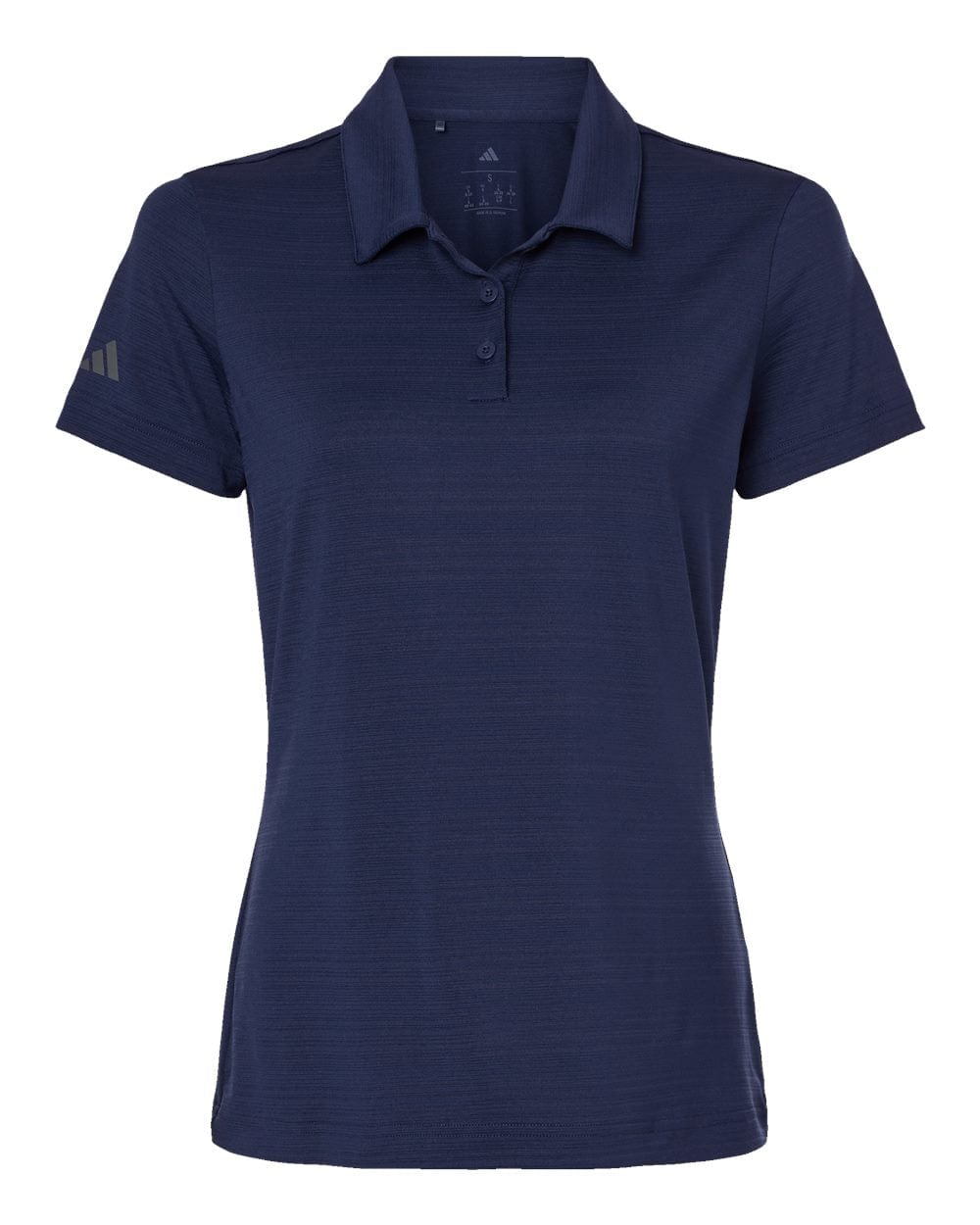 adidas Polos XS / Dark Blue adidas - Women's Textured Stripe Polo