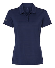 adidas Polos XS / Dark Blue adidas - Women's Textured Stripe Polo