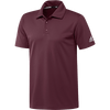 adidas Polos XS / Maroon adidas - Men's Grind Short Sleeve Polo