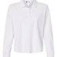 adidas Polos XS / White adidas - Women's Beyond Long Sleeve Loose Polo