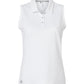 adidas Polos XS / White adidas - Women's Ottoman Sleeveless Polo