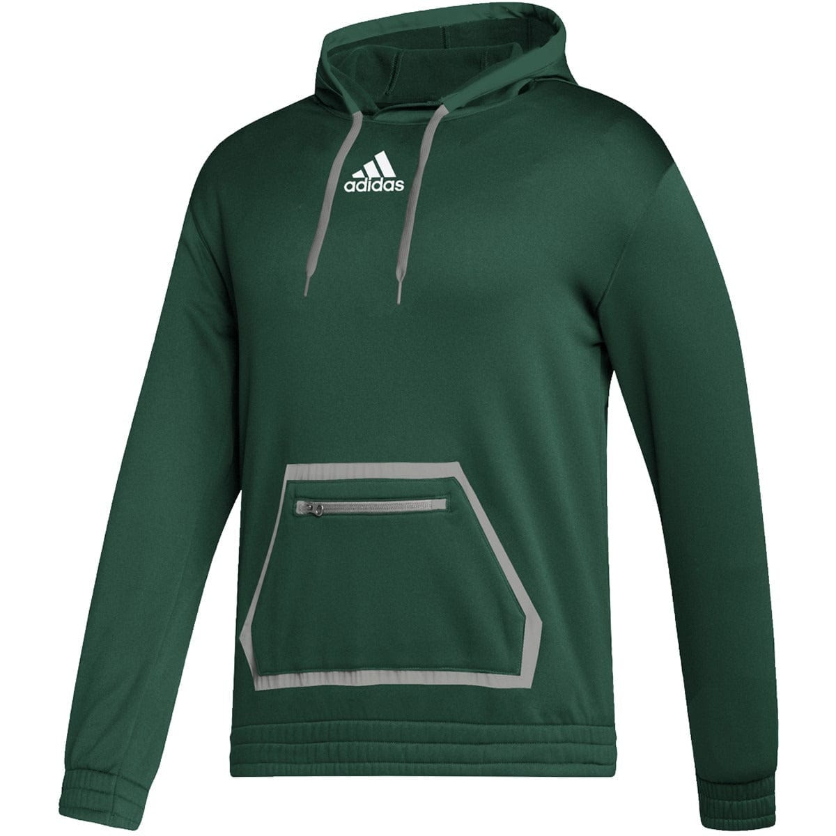 Adidas men's athletics team issue fleece logo pull over hoody Clearance