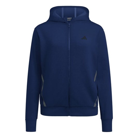 adidas Sweatshirts XS / Team Navy Blue adidas - Women's Game&Go Full-Zip Hooded Sweatshirt
