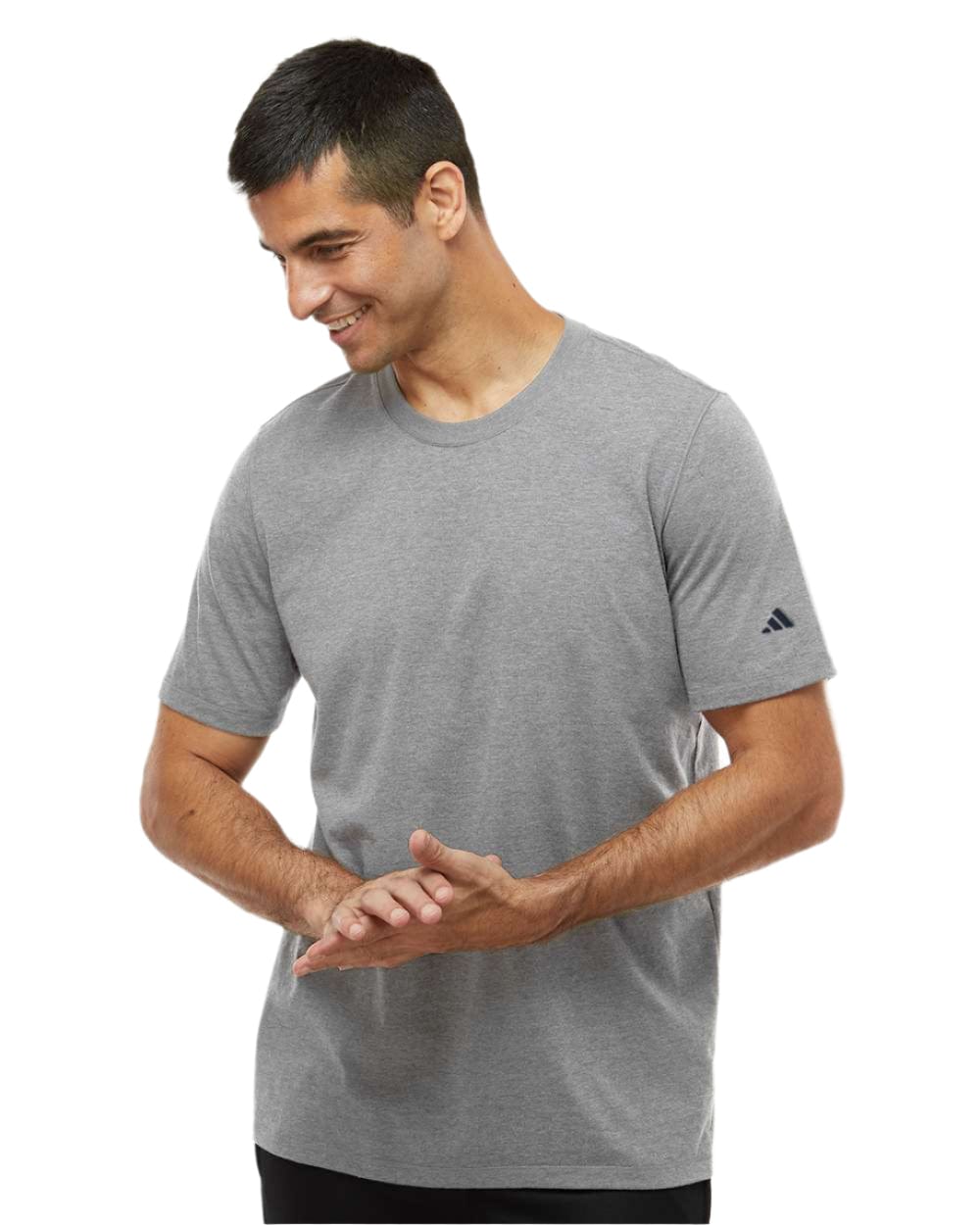 adidas T-Shirts adidas - Men's Blended Heathered T-Shirt