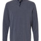 adidas T-shirts S / Collegiate Navy Melange adidas - Men's Henley Long-Sleeve Tee