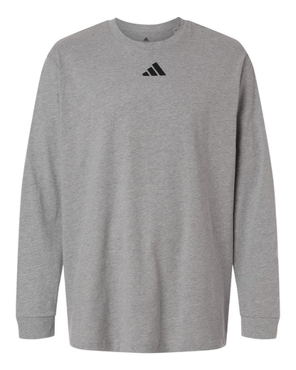 adidas T-Shirts S / Medium Grey Heather adidas - Men's Fresh Long Sleeve T-Shirt