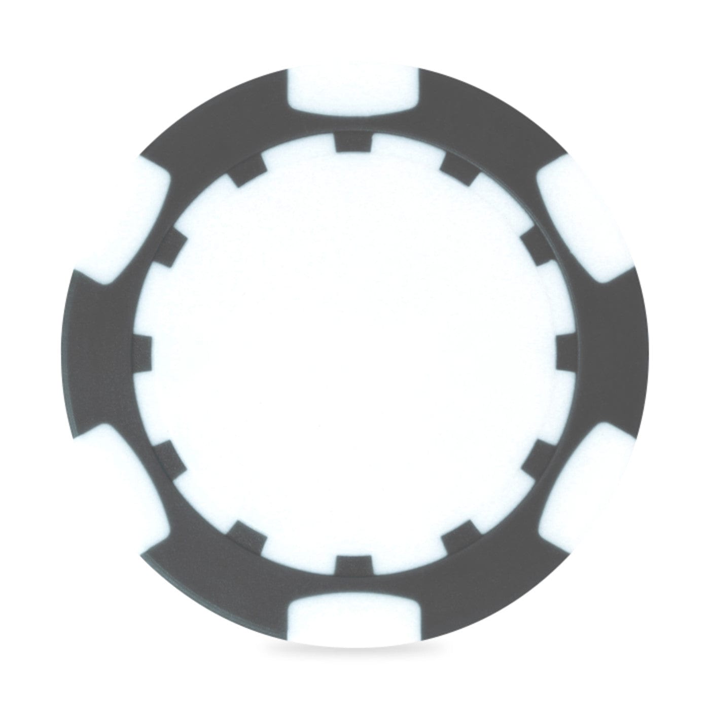 Ahead Accessories One Size / Grey/White Ahead - 2-Sided Poker Chip