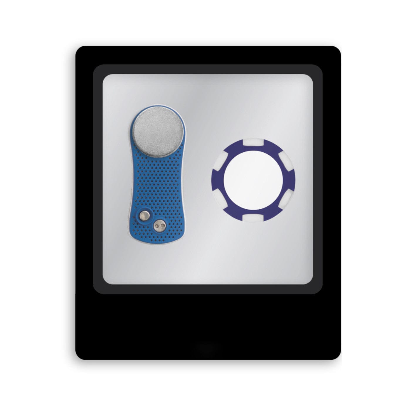 Ahead Golf Accessories One Size / Blue/Silver Ahead - Switchfix Divot Repair Tool & Poker Chip Ball Marker Gift Set