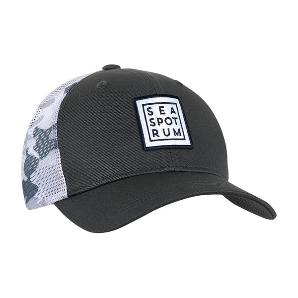 Ahead Headwear Adjustable / Charcoal/Camo Print Ahead - Urban Trucker Cap