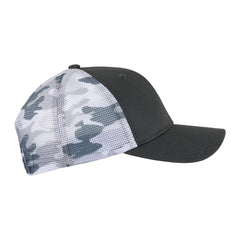 Ahead Headwear Adjustable / Charcoal/Camo Print Ahead - Urban Trucker Cap