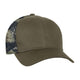 Ahead Headwear Adjustable / Dark Olive/Tiger Print Ahead - Tiger Trucker Cap