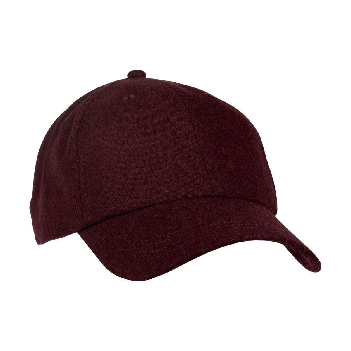 Ahead Headwear Adjustable / Maroon Ahead - Clubhouse Wool & Flannel Cap