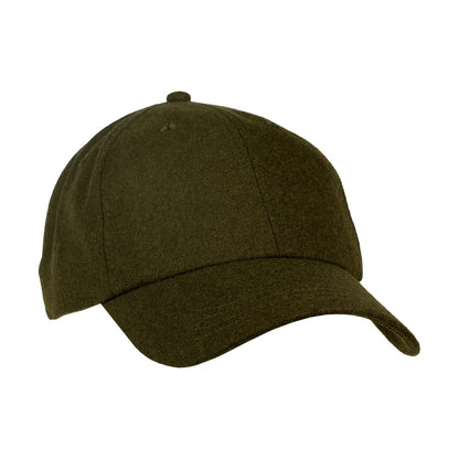 Ahead Headwear Adjustable / Olive Ahead - Clubhouse Wool & Flannel Cap