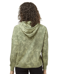 Alternative Sweatshirts Alternative - Women's Eco-Washed Terry Tie Dye Hooded Sweatshirt
