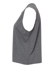Alternative T-shirts Alternative - Women's Cotton Jersey CVC Go-To Crop Muscle Tank