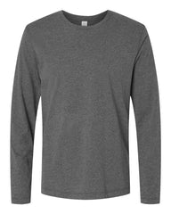 Alternative T-shirts S / Dark Heather Grey Alternative - Cotton Jersey CVC Long Sleeve Go-To Tee